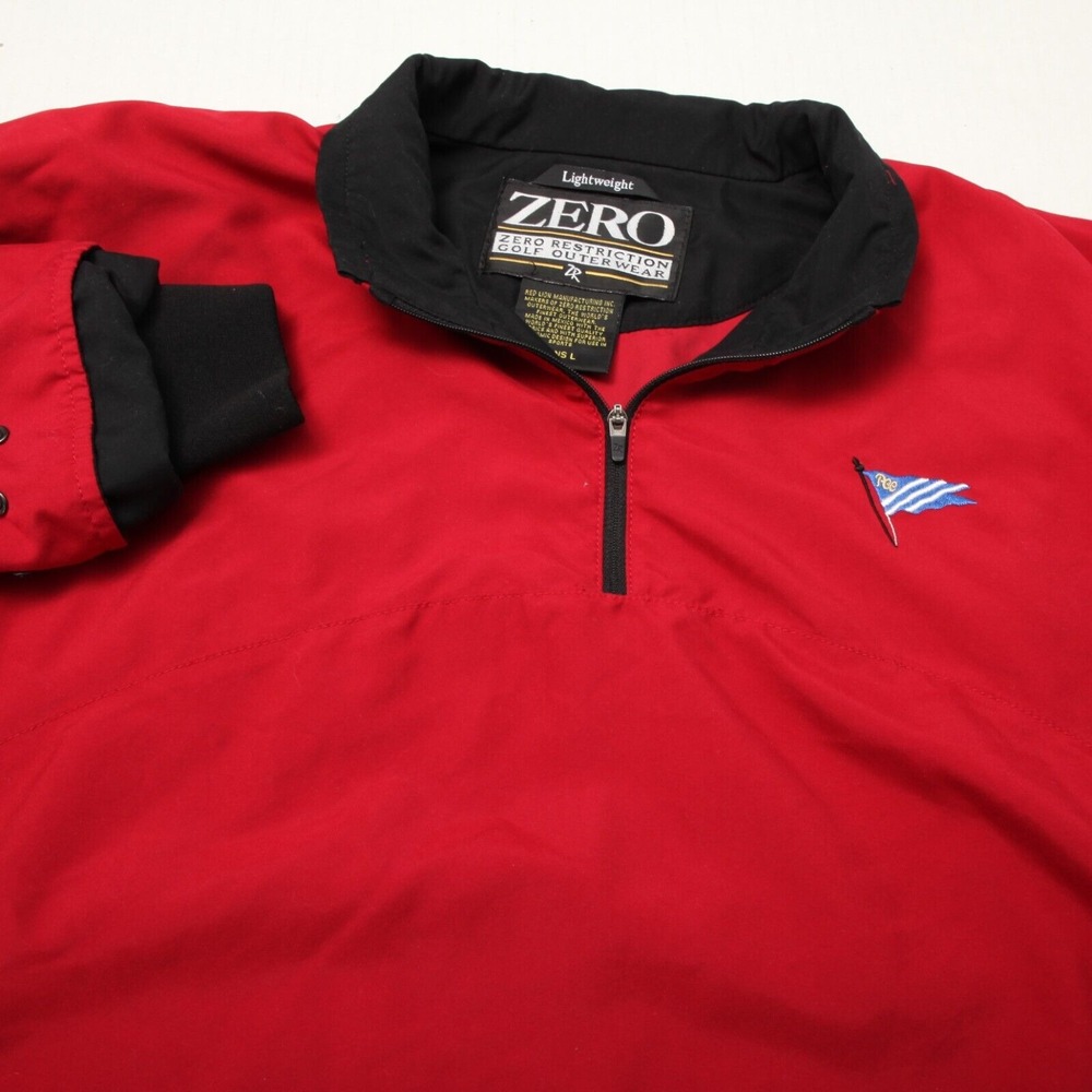 Zero Restriction Jacket Men Large Red Black Light… - image 1